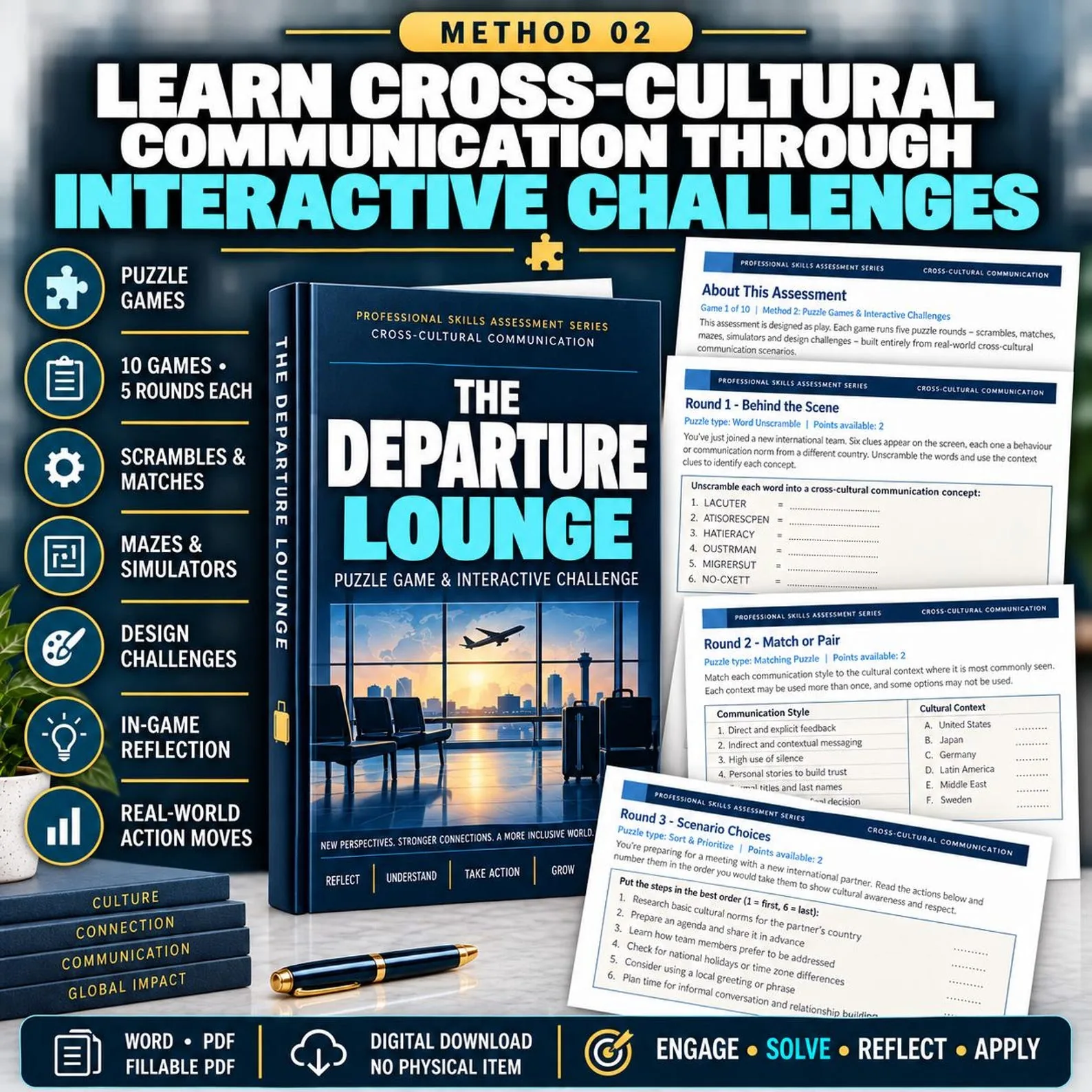 Cross-Cultural Communication — The Complete 50-Assessment Suite — Cross Cultural Communication