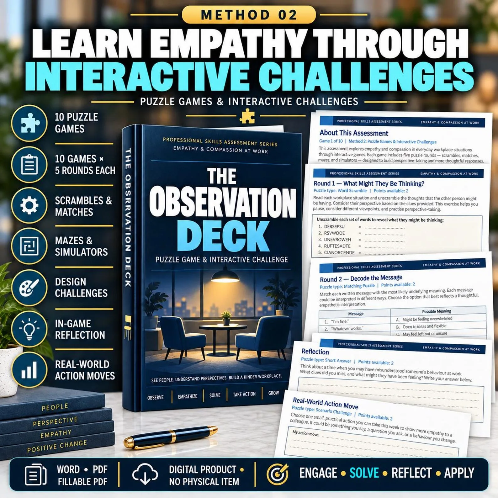 Empathy & Compassion At Work — The Complete 50-Assessment Suite — Empathy Compassion at Work