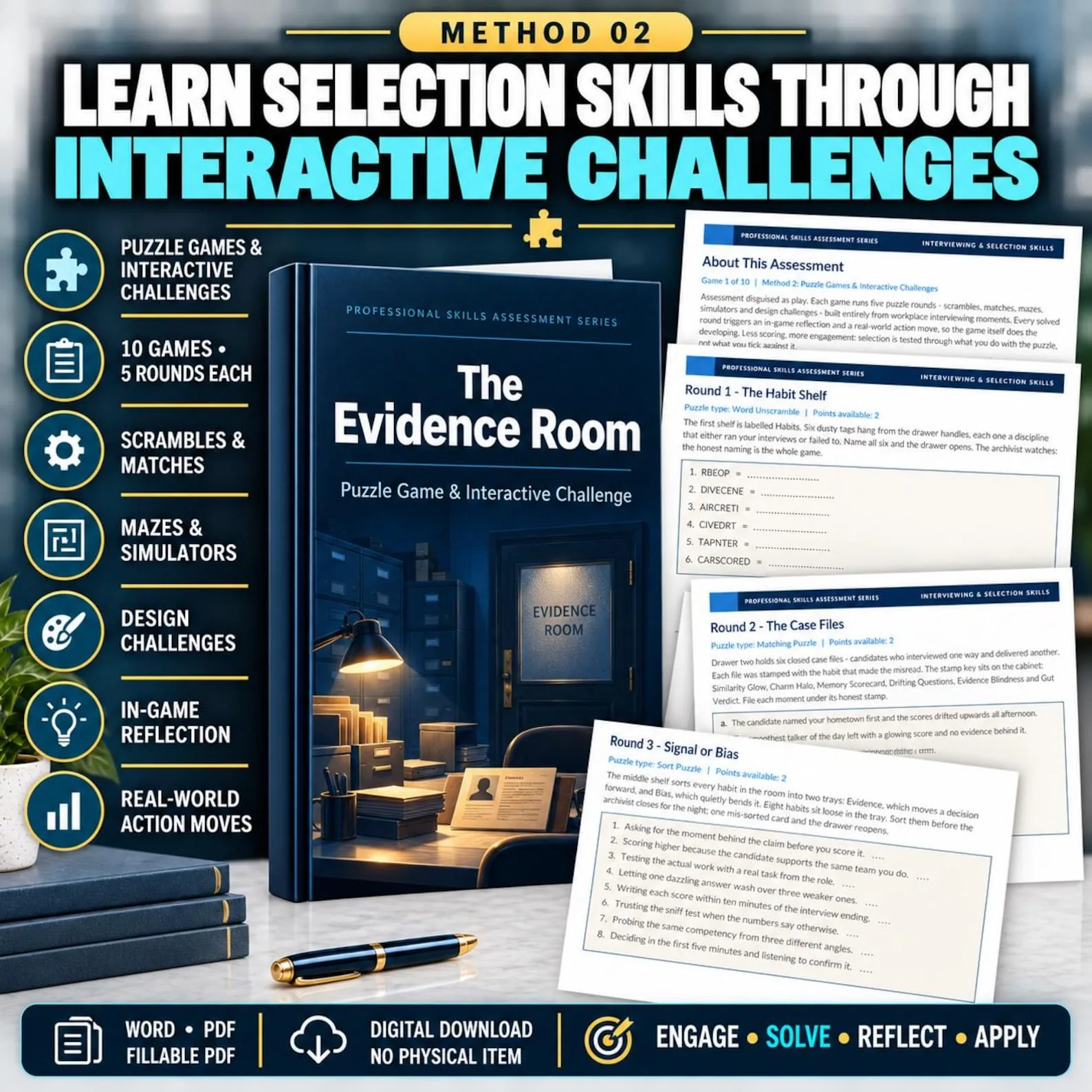 Interviewing & Selection Skills — The Complete 50-Assessment Suite — Interviewing Selection Skills