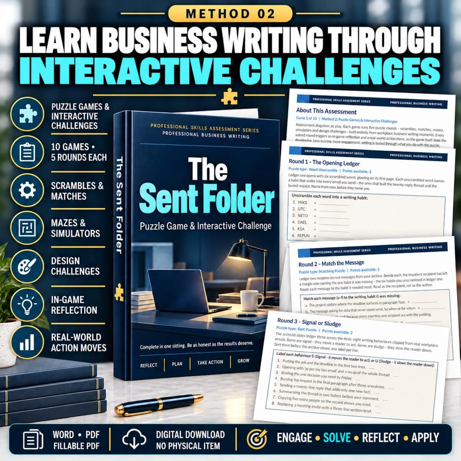 Professional Business Writing — The Complete 50-Assessment Suite — Professional Business Writing