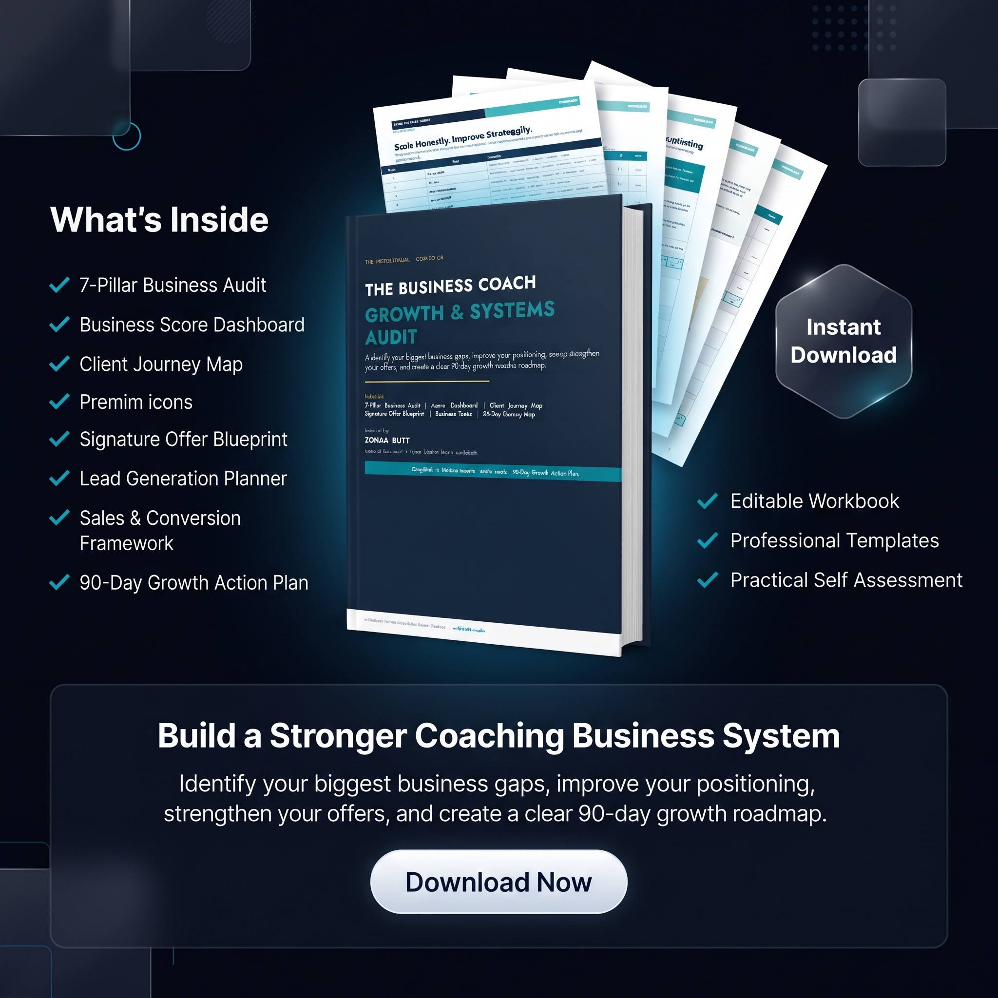 Business Coach Growth & Systems Audit Workbook