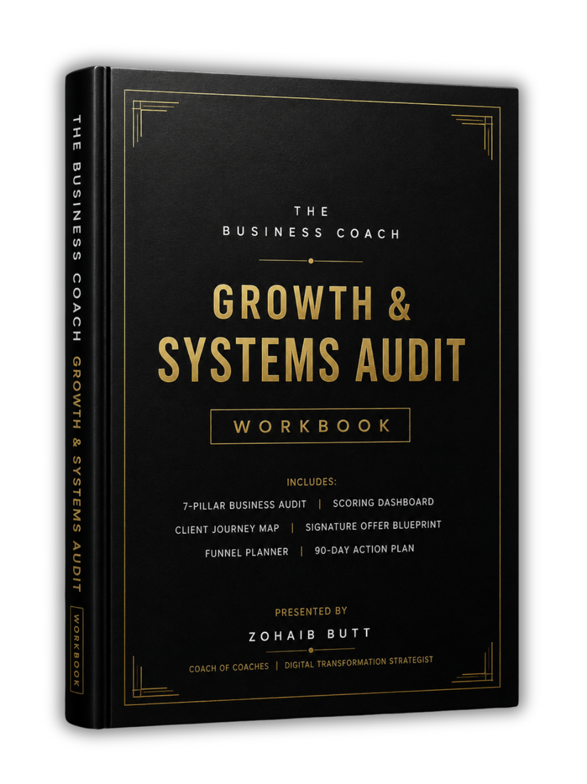 Business Coach Growth & Systems Audit Workbook