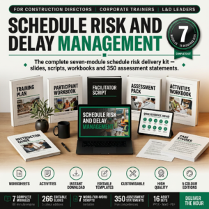 Schedule Risk and Delay Management