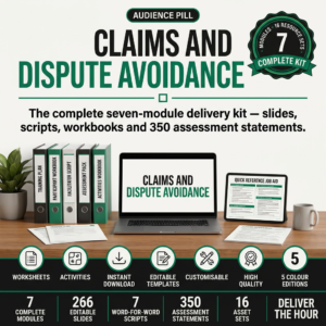 Claims and Dispute Avoidance