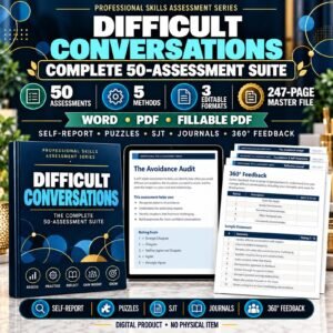 Difficult conversations assessment