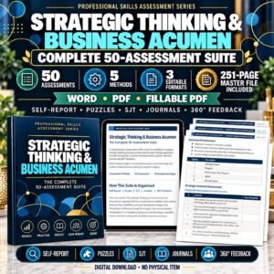 Strategic Thinking business acumen assessment
