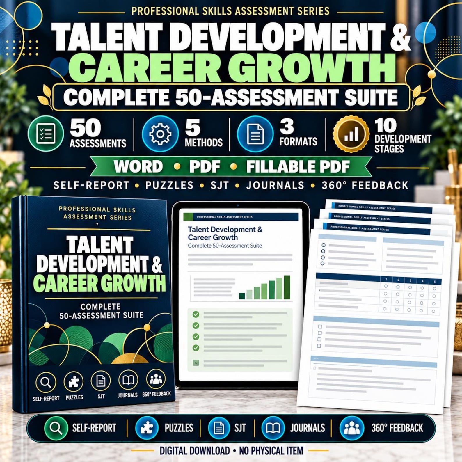 Talent development career growth assessment