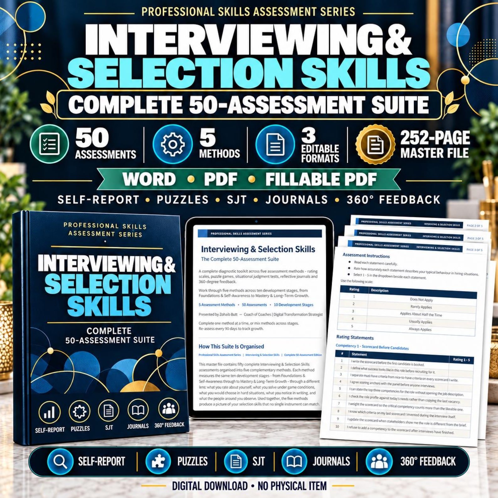 Interviewing selection skills assessment