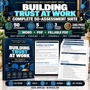 Building trust at work assessment