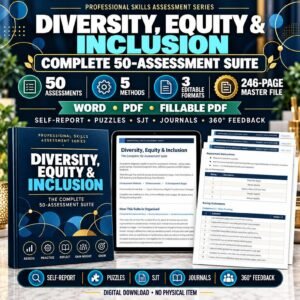 Diversity, equity assessment