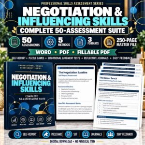 Negotiation influencing skills assessment