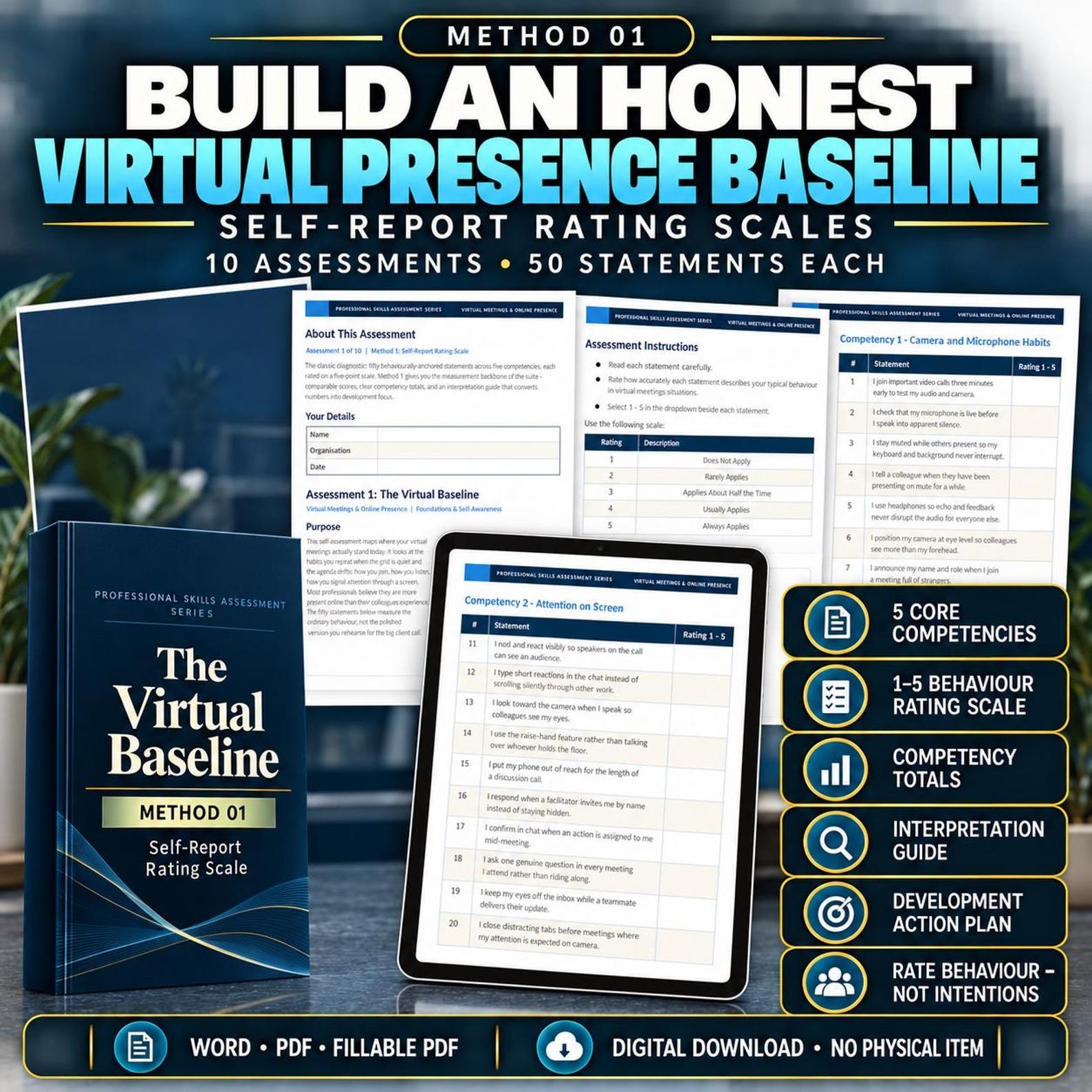 Virtual meetings online presence assessment - Image 4